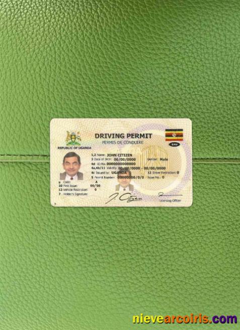 Uganda driving license photolook